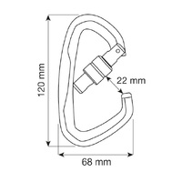 CAMP Atlas Screw Gate