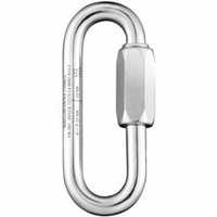 Maillon Rapide Plated Steel Wide