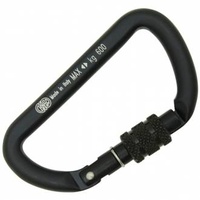 Kong Mini D Screw gate. (Black only) 6kN